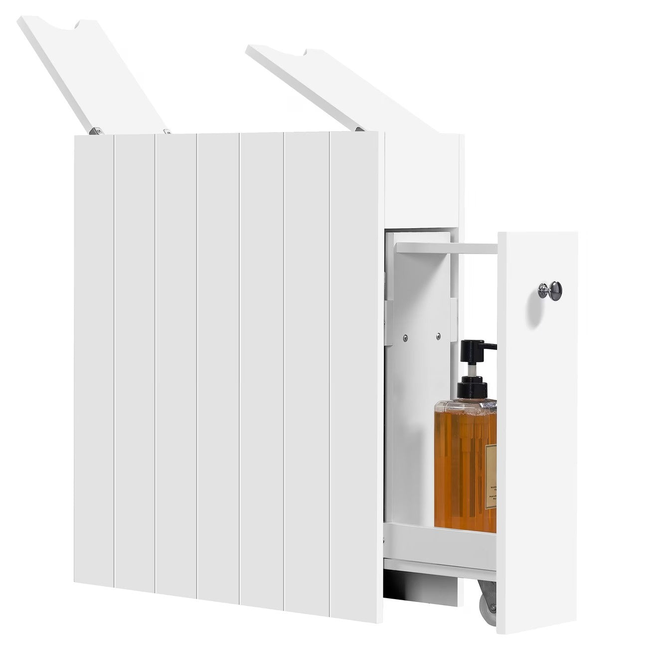 Bathroom Storage Cabinet with Pull-Out Drawer