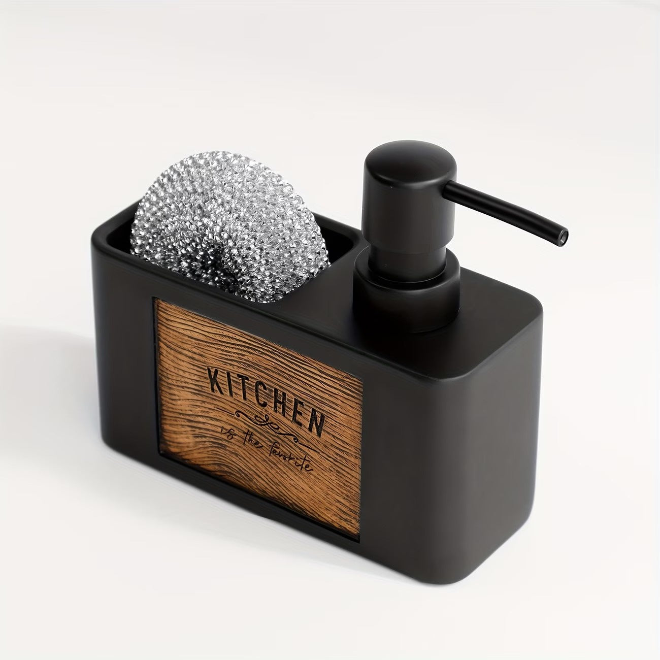 Soap Dispenser with Storage Compartment