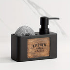 Soap Dispenser with Storage Compartment
